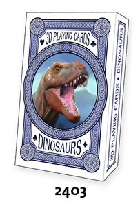 T-Rex 3D Spielkarten