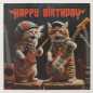 Preview: Happy Birthday - Metal Katzen