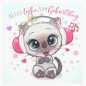 Preview: Alles Liebe zum Geburtstag - Katze