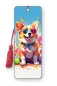 Preview: 3D Lesezeichen Corgy Sunglasses