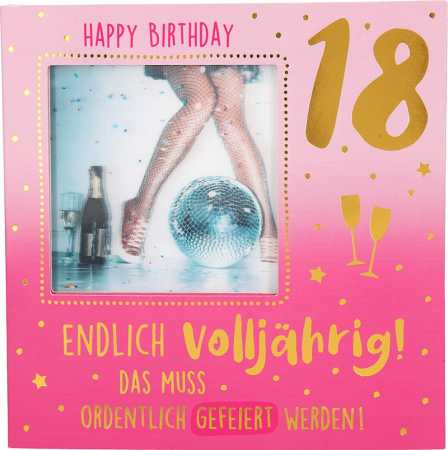 18 Happy Birthday Endlich volljährig!