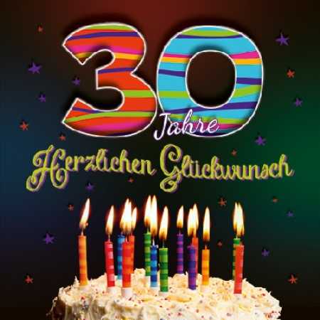 30 Jahre - Herzlichen Glückwunsch