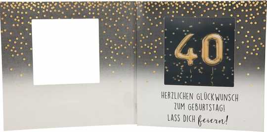 40 Heute ist ein besonderer Tag!