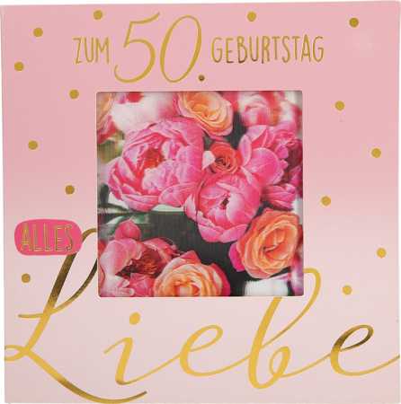 Zum 50. Geburtstag alles Liebe