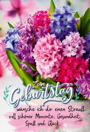 Zum Geburtstag wünsche ich dir einen...