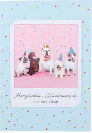 Herzlichen Glückwunsch von uns allen!
