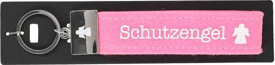 Glücksfilz Schlüsselband Schutzengel