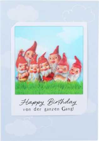 Happy Birthday von der ganzen Gang