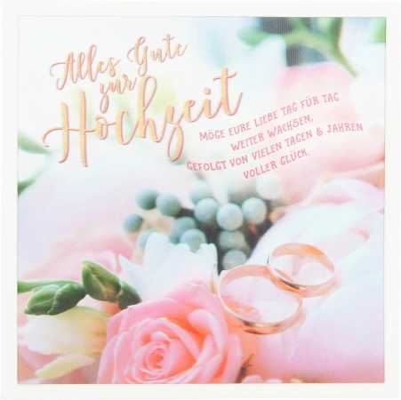 Alles Gute zur Hochzeit - Möge Eure Liebe...
