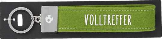 Glücksfilz Schlüsselband Volltreffer
