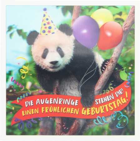 Die Augenringe stehen dir!