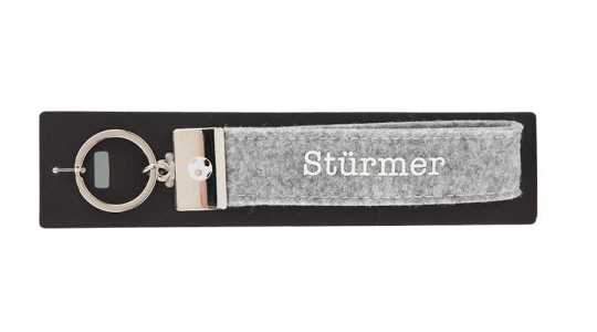 Glücksfilz Schlüsselband Stürmer