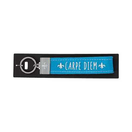 Glücksfilz Schlüsselband Carpe diem