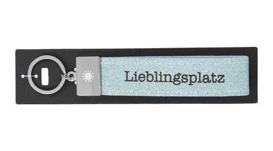 Glücksfilz Schlüsselband Lieblingsplatz