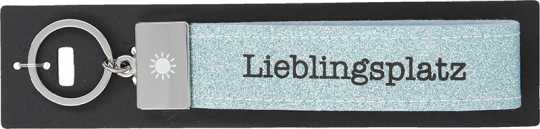 Glücksfilz Schlüsselband Lieblingsplatz