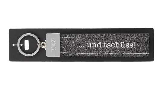 Glücksfilz Schlüsselband ...und tschüss!
