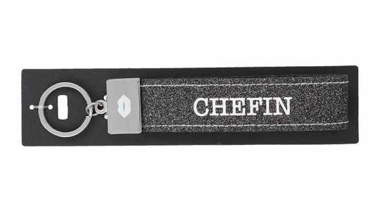 Glücksfilz Schlüsselband Chefin