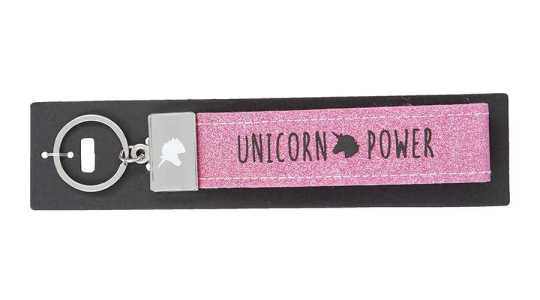 Glücksfilz Schlüsselband Unicorn Power