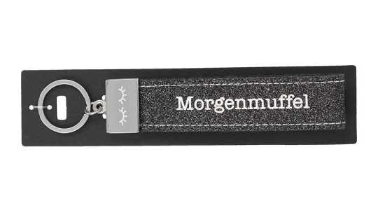 Glücksfilz Schlüsselband Morgenmuffel