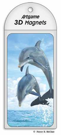 3D Magnet Dolphin Jumpers