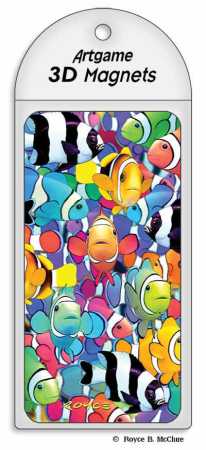 3D Magnet Humbugs and Clowns
