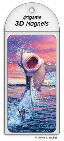 3D Magnet Haifisch