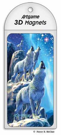 3D Magnet Wolfsrudel