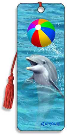 3D Lesezeichen Beach Ball