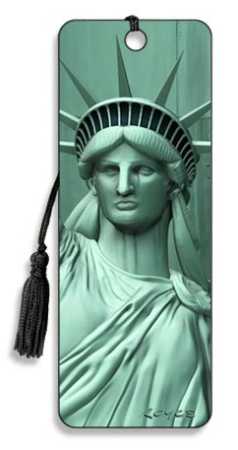 3D Lesezeichen Freiheitsstatue