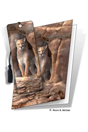 3D Grußkarte Puma