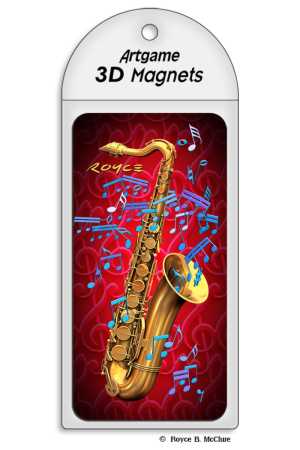 3D Magnet Saxophon C