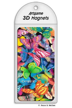 3D Magnet Schmetterlinge