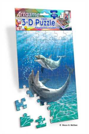 3D Puzzle Bubbles - Delphine