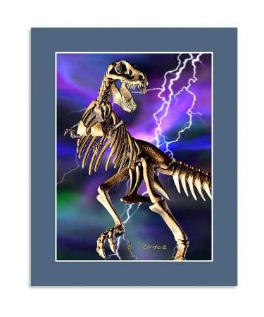 Mini-Poster T-Rex