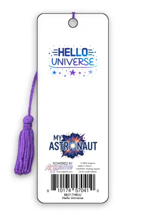 3D Lesezeichen Hello Universe Back