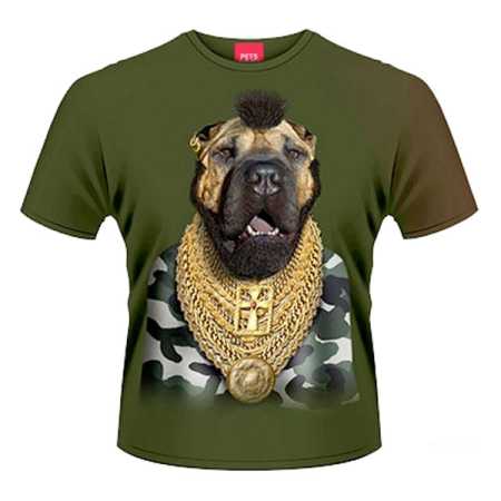 Pets Rock Fool T-Shirt für Herren