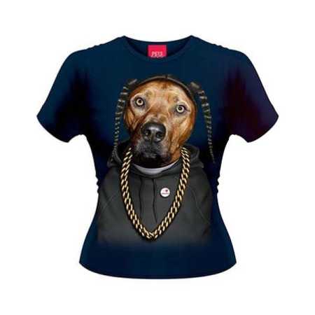 Pets Rock Rap T-Shirt Damen