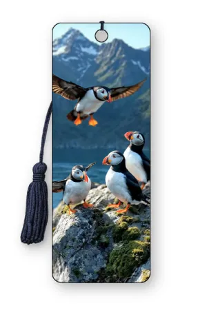 3D Lesezeichen Papageientaucher