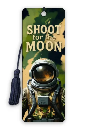 3D Lesezeichen Shoot for the Moon