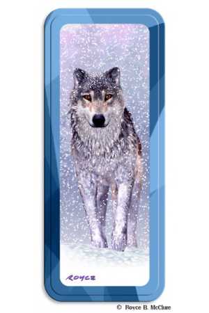 Stiftebox Schneewolf