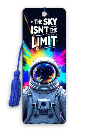 3D Lesezeichen The Sky Isnt the Limit