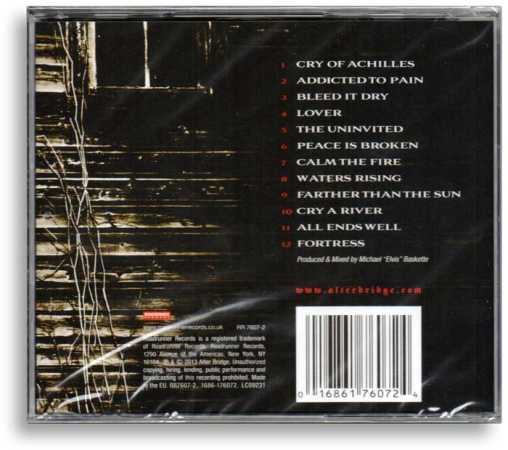 Alter Bridge - Fortress Rückseite
