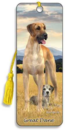 3D Lesezeichen Great Dane