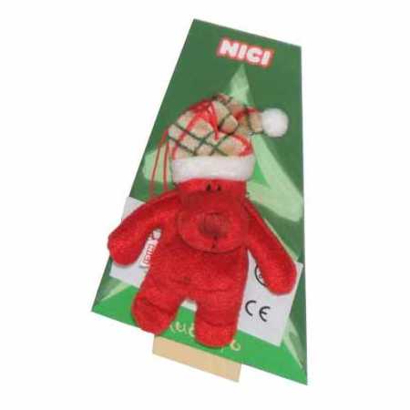 Nici Plüsch Bärchen Anhänger rot