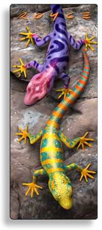 Schlüsselanhänger Geckos