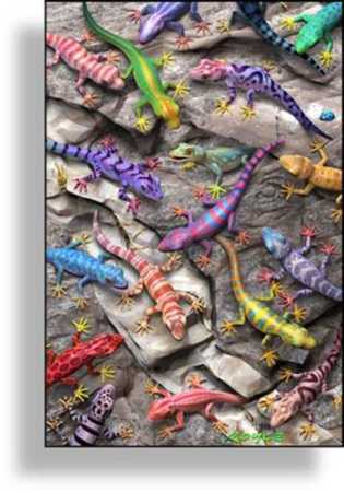 3D Puzzle Salamander