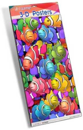 3D Poster Nemos Clown Fische
