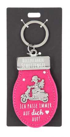 Schutzengel Schlüsselanhänger Rollerfahrer
