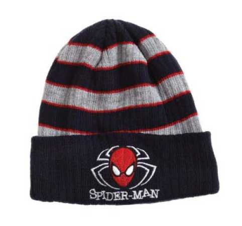 Spiderman Winter Mütze Schwarz