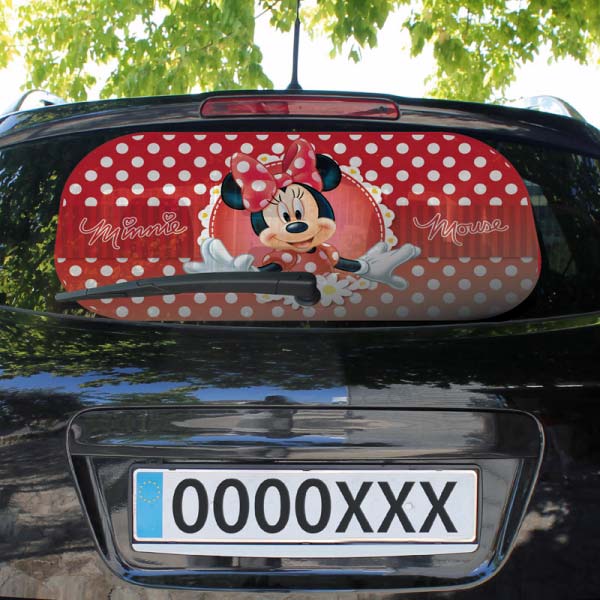 Minnie Maus ♥ Sonnenblende 80 x 40 cm für Kinder, Disney